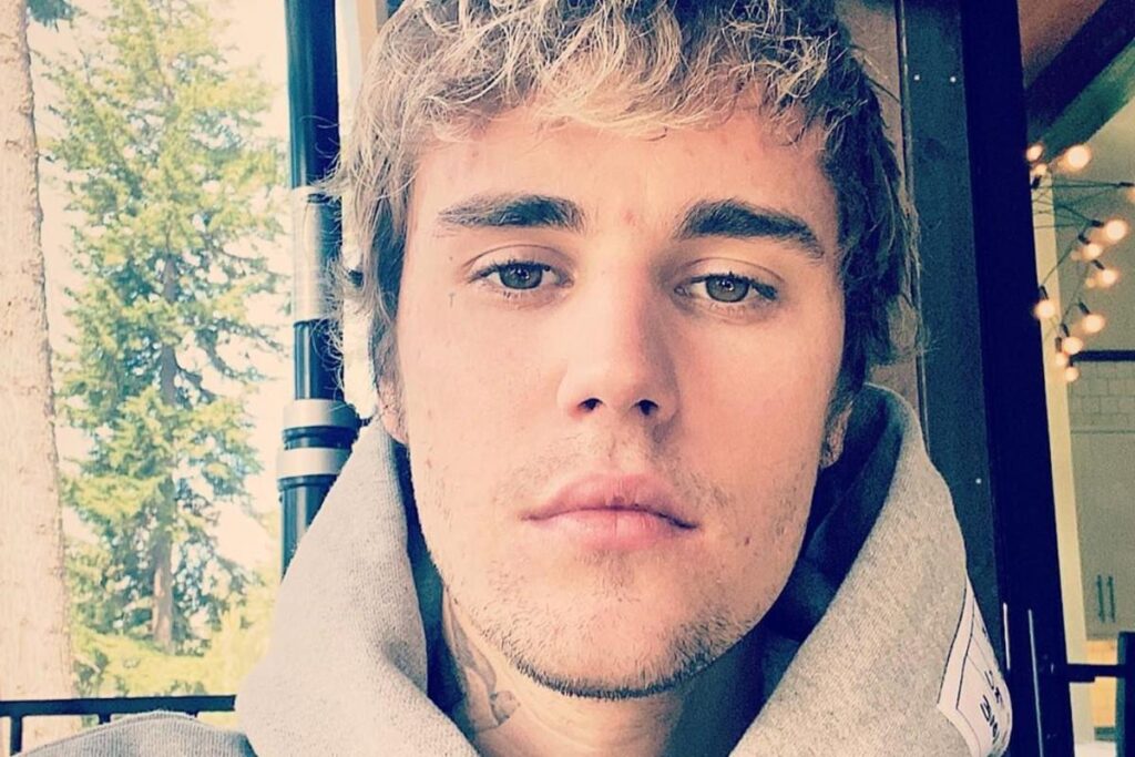 O cantor postou a foto no Instagram