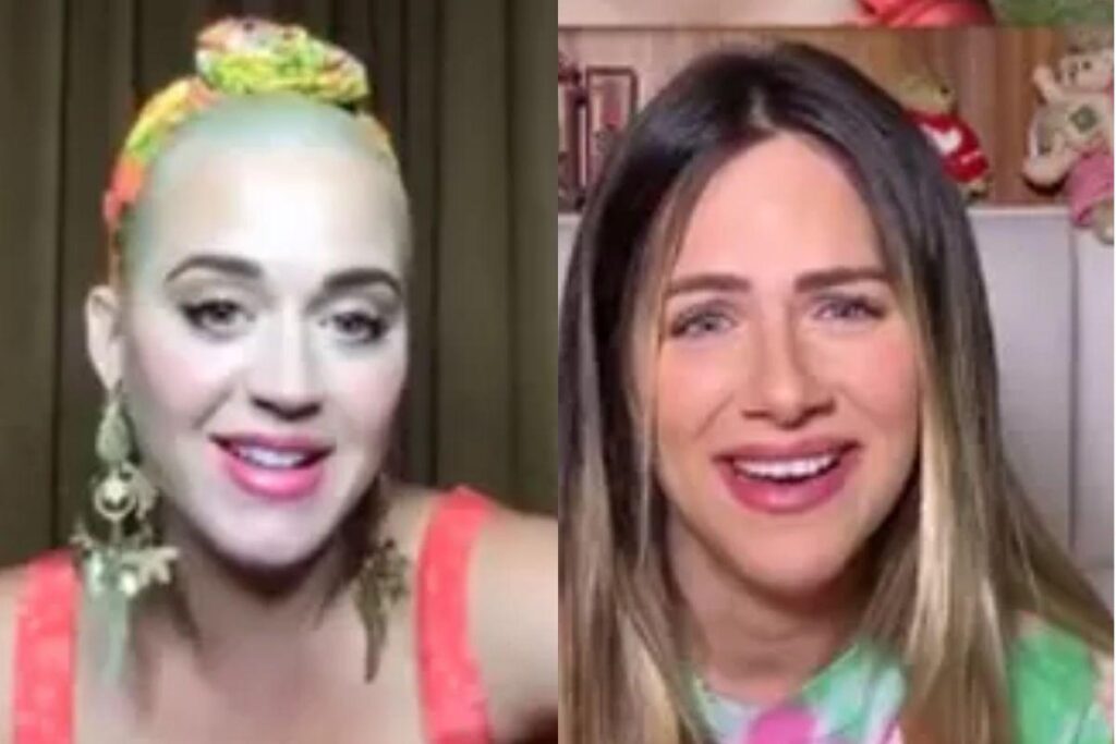 Giovanna Ewbank e Katy Perry conversaram sobre maternidade