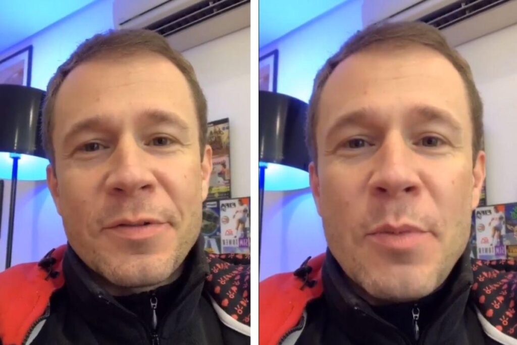 O carrinho foi alvo de brincadeiras pelo apresentador