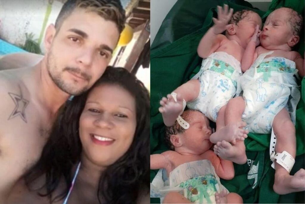 Ninguém esperava o nascimento das trigêmeas