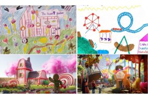 Docelândia – feito por Lydia, de 6 anos