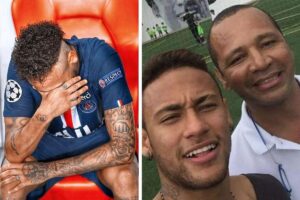 O pai mostrou apoio ao filho