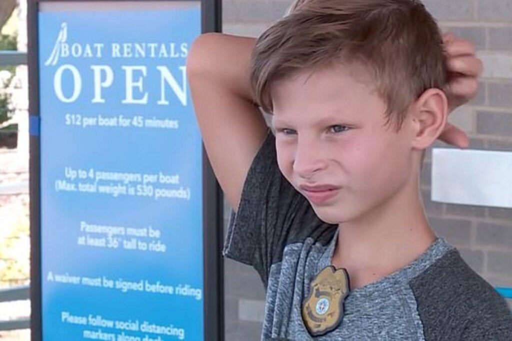 O irmão de Jordan (a esquerda) foi adotado no ano passado