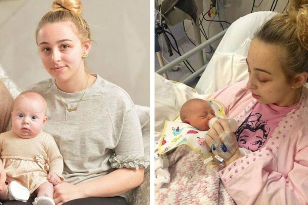 Ebony tem dois úteros – um deles voltado para as costas, o que fez que a barriga de grávida não aparecesse