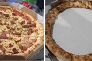 João não gosta do recheio