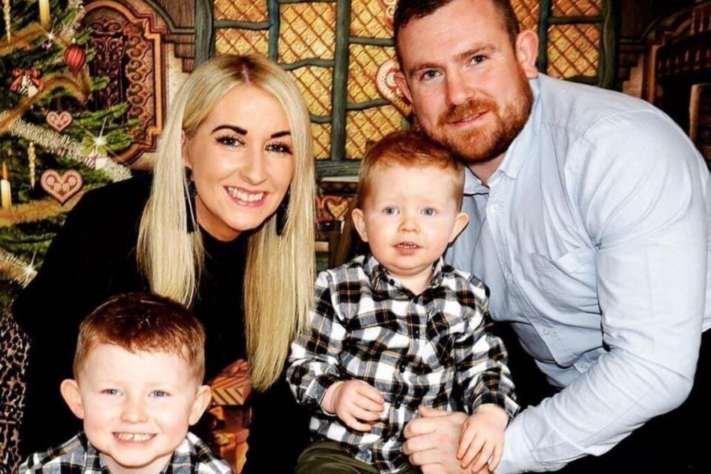 Michael deixou a esposa e os dois filhos