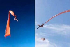 A menina tem apenas três anos