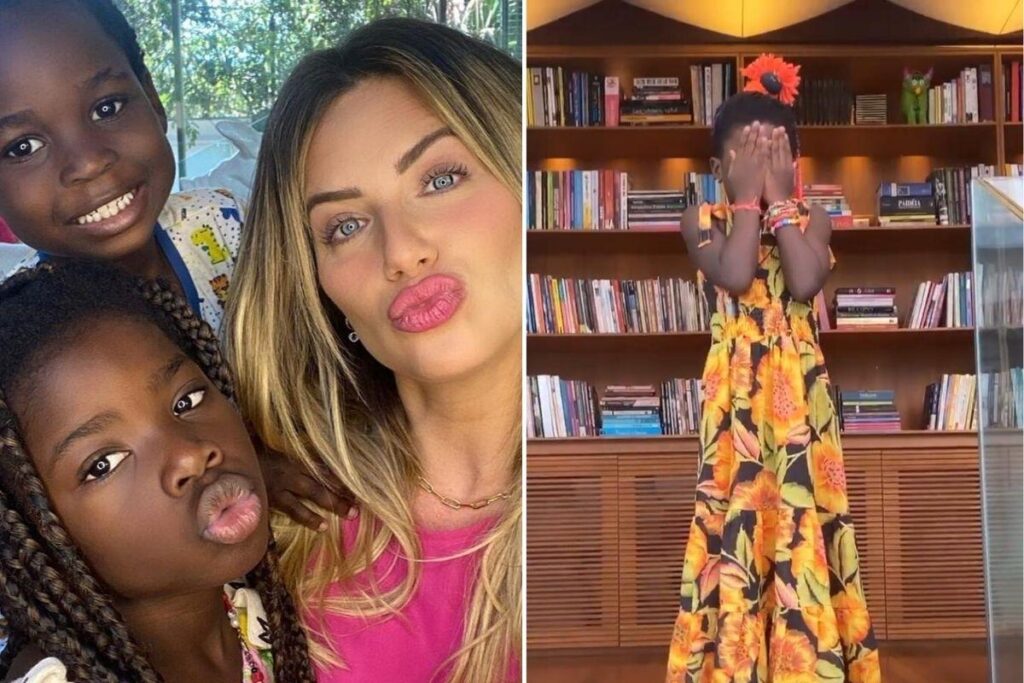 Além de Titi, apresentadora também é mãe de Bless e Zyan