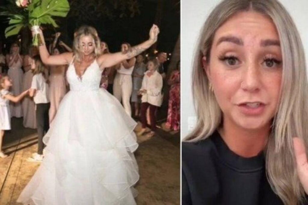 A festa foi como ela tanto sonhou