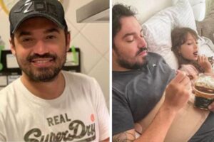 Alice é a filha caçula do cantor