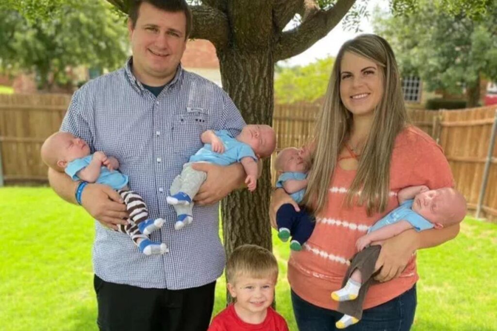 Os bebês não foram concebidos por fertilização in vitro