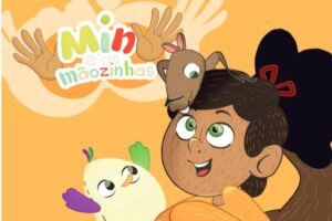 O desenho conta a história de Min, uma menina que surda que se comunica usando Libras