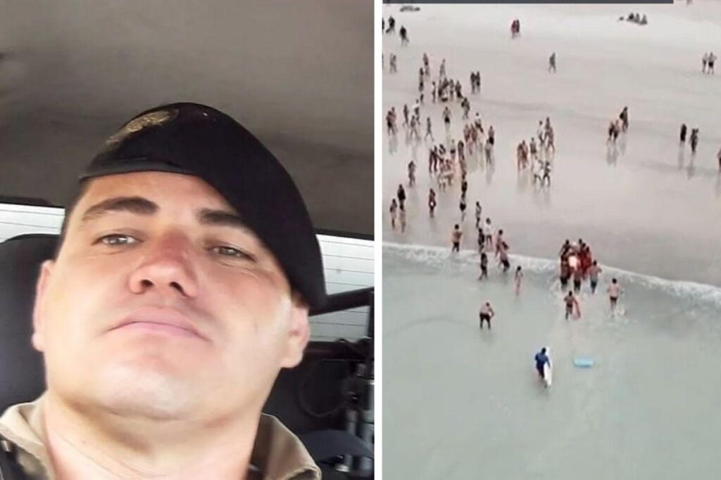 Cassio salvou o filho de 9 anos no Rio de Janeiro