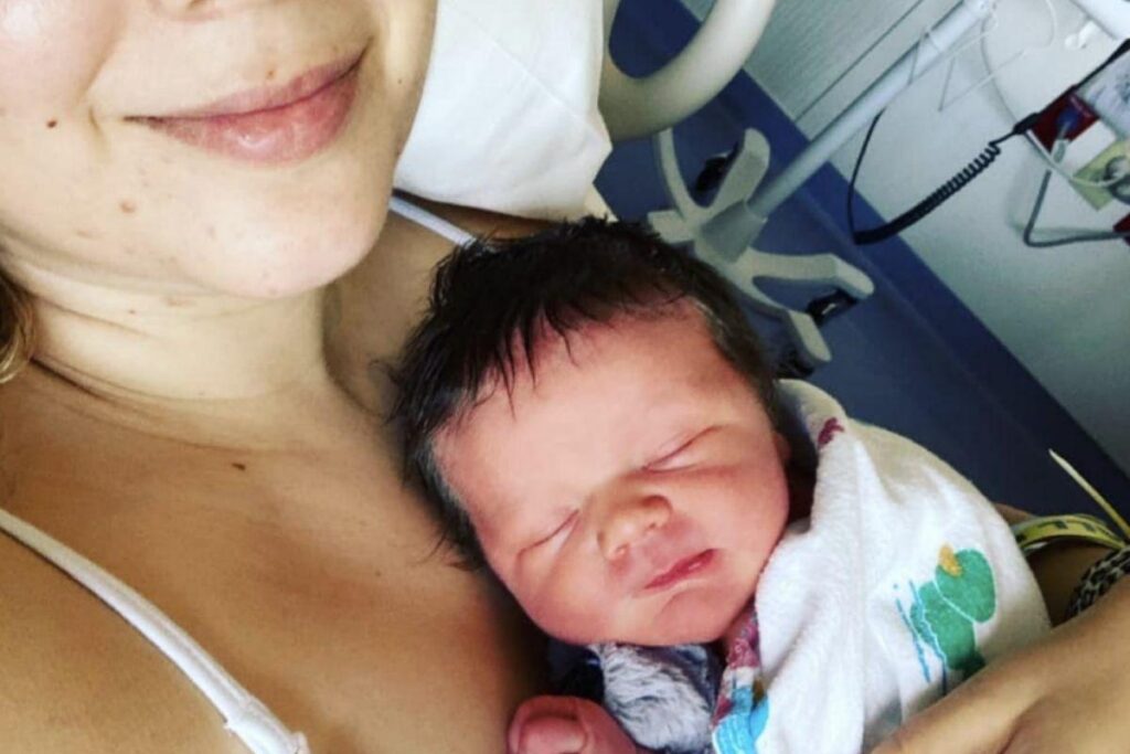 Laura estava internada por causa de um acidente de carro