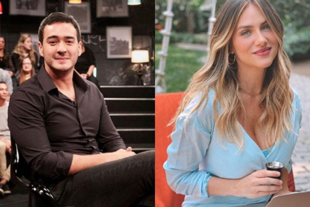 Marcos Veras e Rosanne Mulholland