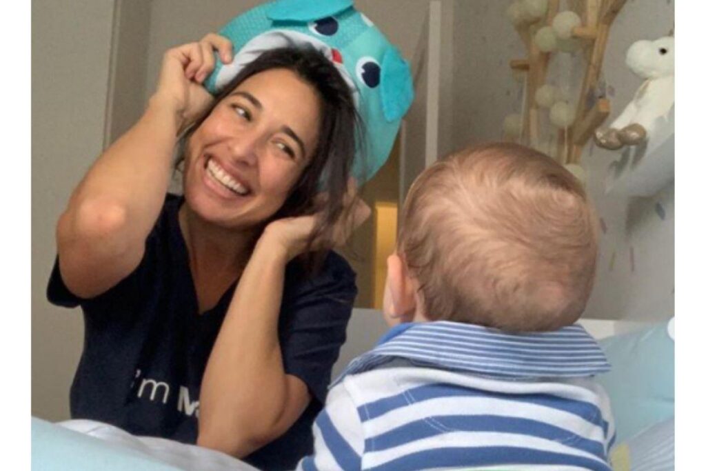 Ela é mãe de Pedro Luna