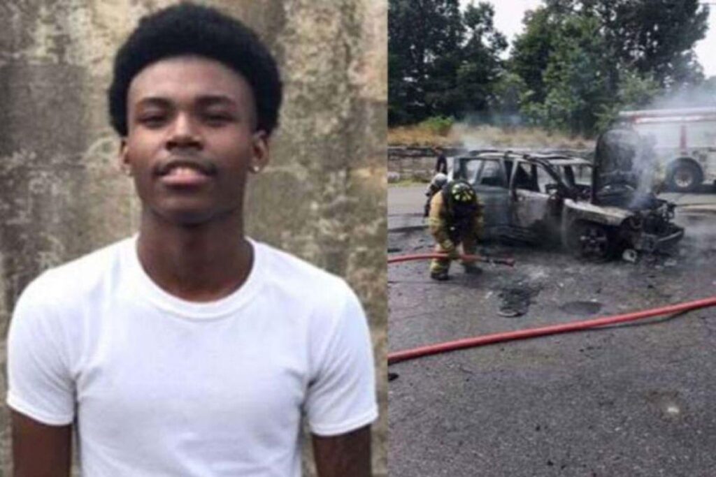 O adolescente se aproximou do carro mesmo com medo de explosão