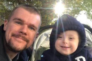 Pai e filho viralizaram na internet