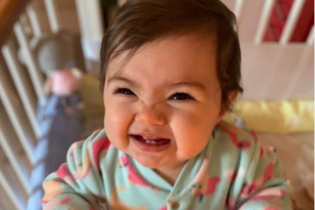 Clara Maria faz 1 ano