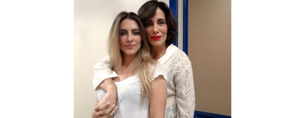 O clique mostrou o amor entre mãe e filha