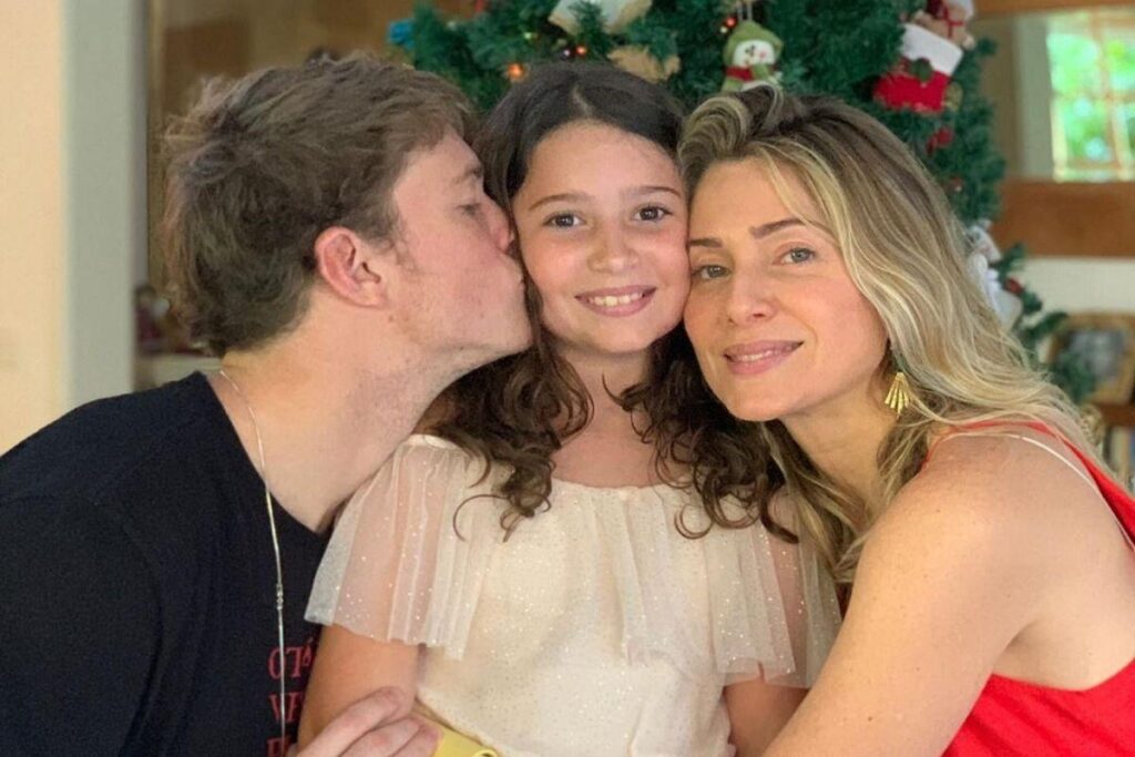 A atriz é mãe de dois