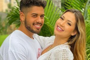 O casal espera o primeiro filho