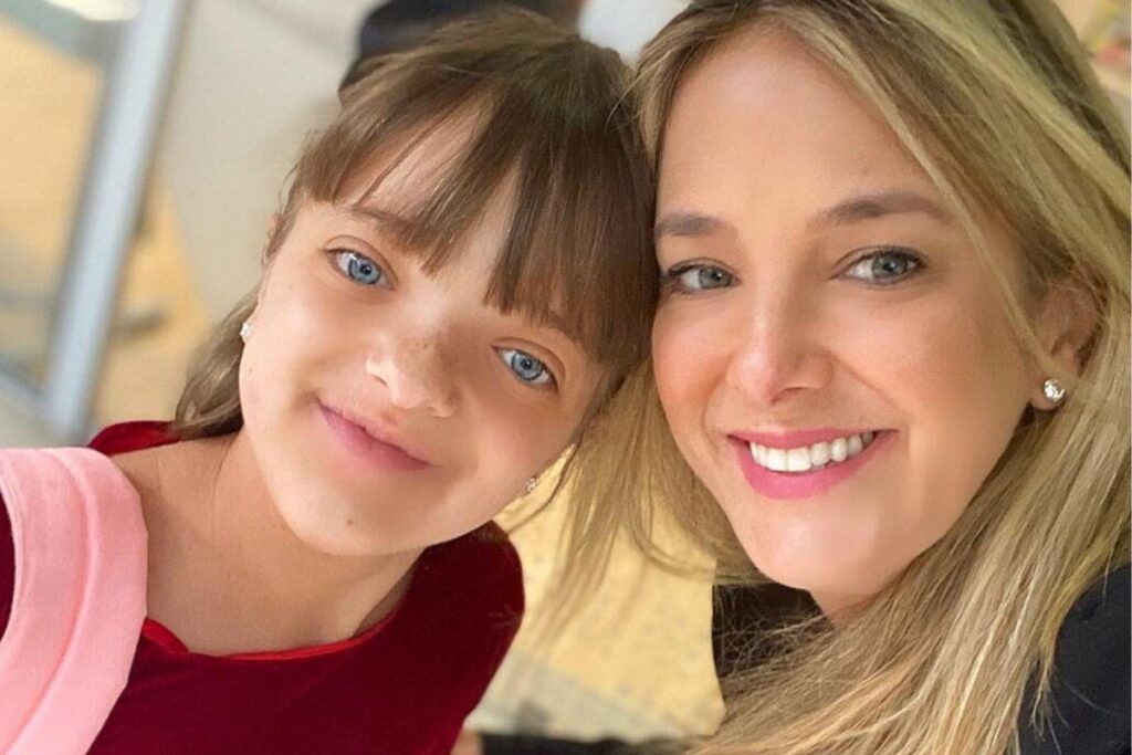 Apresentadora adora compartilhar os momentos em família