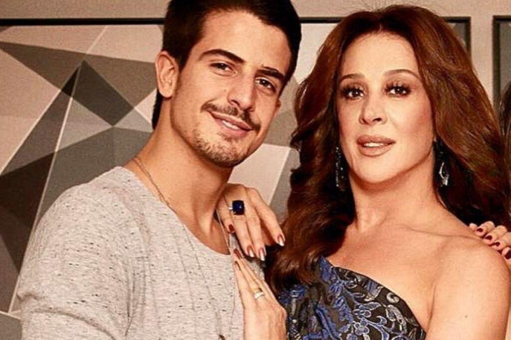 Claudia recebeu o elogio do filho mais velho