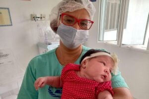 A menina se recuperou em 10 dias