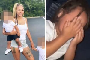 A mãe causou revolta nas redes