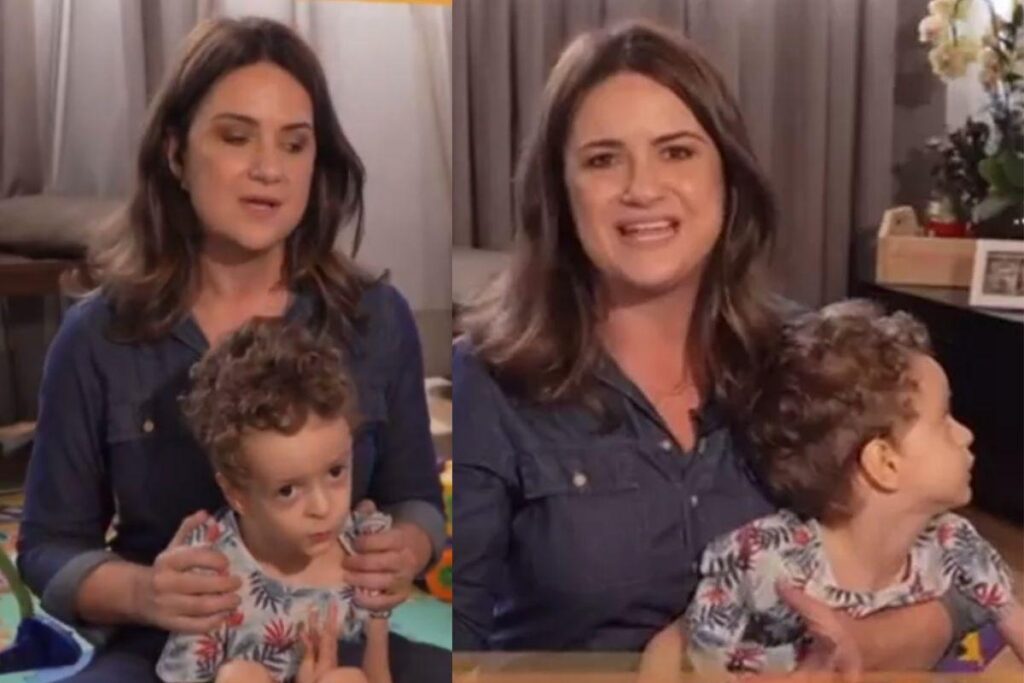 Ela fez questão de participar de todo processo com muito amor e carinho