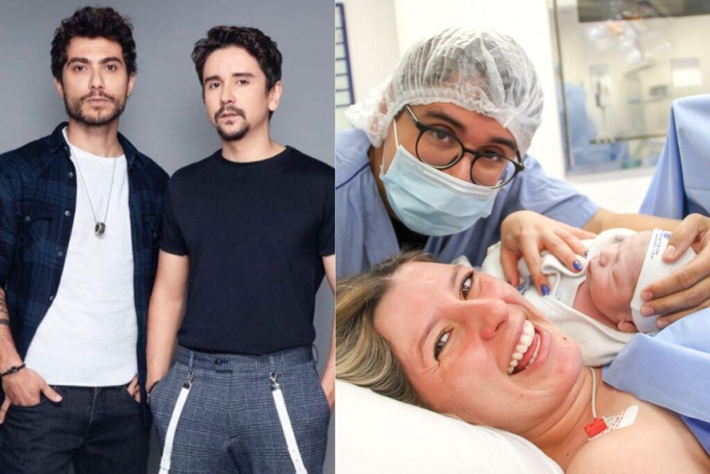 O bebê nasceu nessa quinta