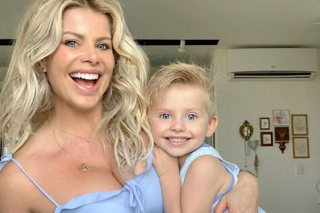 Ela divertiu os seguidores