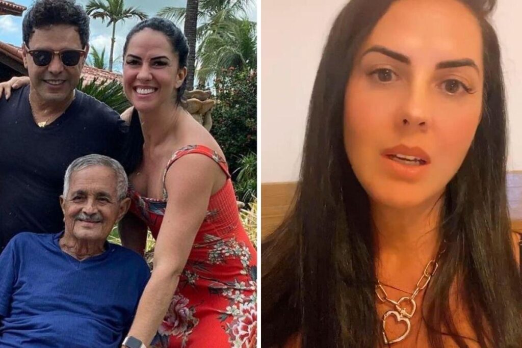 Graciele e a família