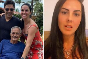 Graciele e a família