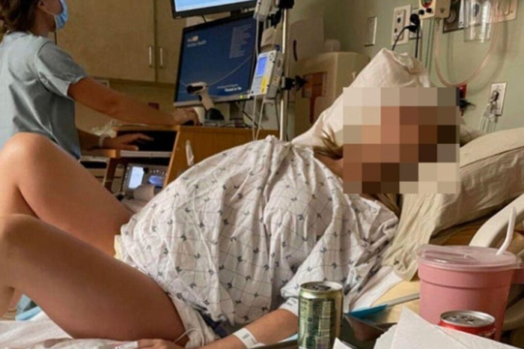 O pai foi criticado pela atitude