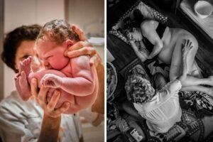 Muitas mães decidem fotografar o momento do parto justamente para que nenhum detalhe passe despercebido