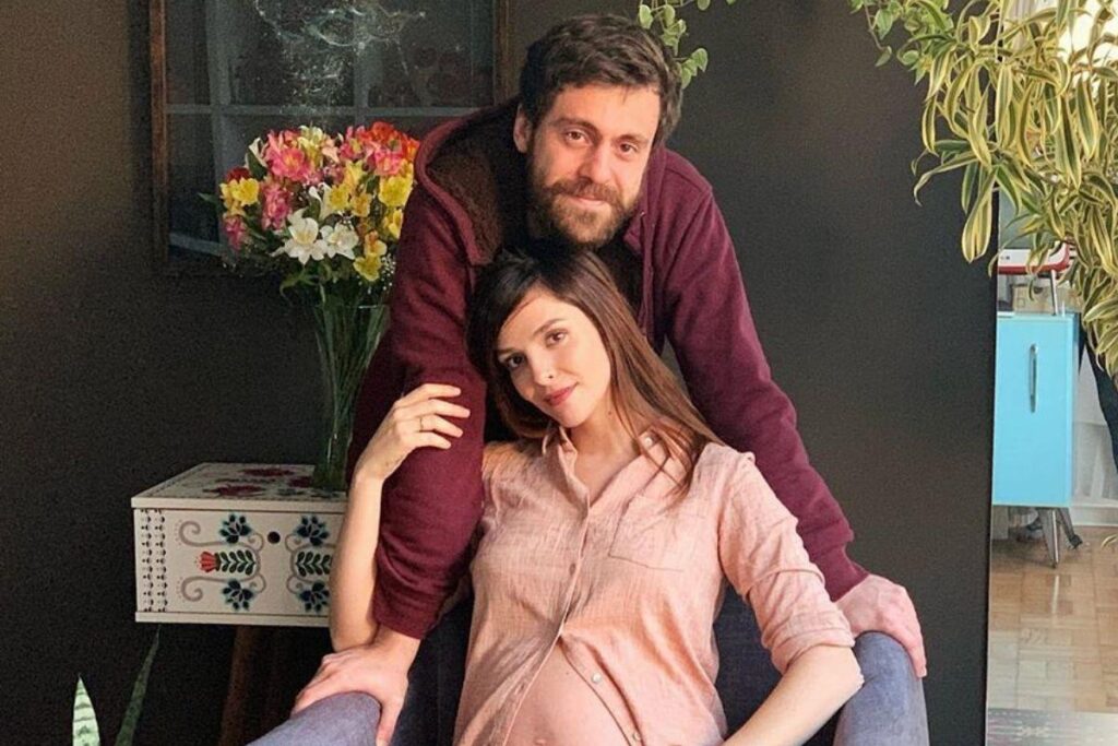 Titi Müller comemorou o 5º mêsversário do filho