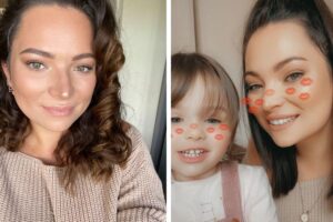 A mãe diz que não pode mais fazer sexo porque os médicos a costuraram com muita força após o parto