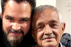Luciano lamentou não poder ir ao velório do pai e agradeceu as mensagem de apoio