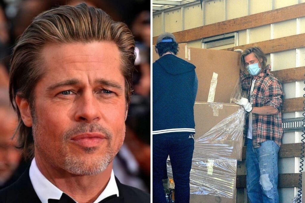 Brad foi flagrado na quinta-feira