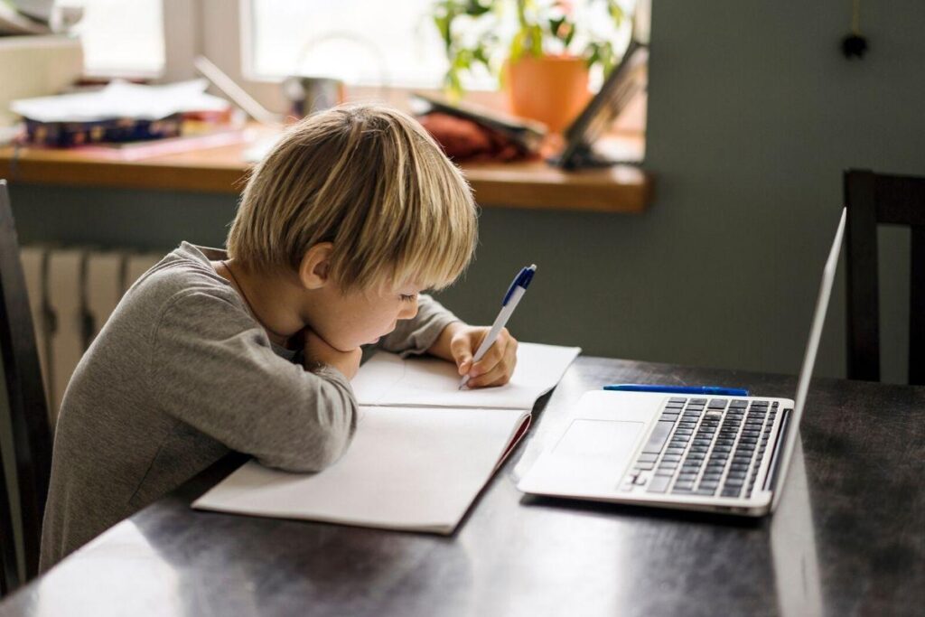 A pesquisa descobriu várias coisas sobre a realidade das aulas online