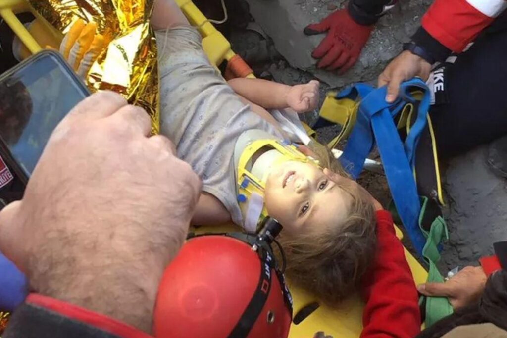 O resgate aconteceu nessa manhã