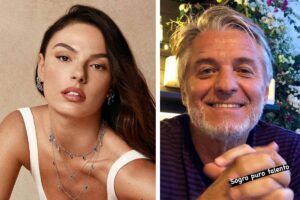 Atriz publicou uma homenagem ao sogro