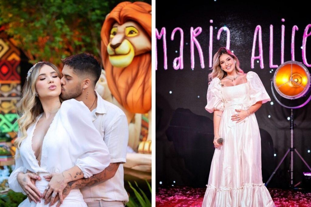 Virginia mostrou detalhes da comemoração