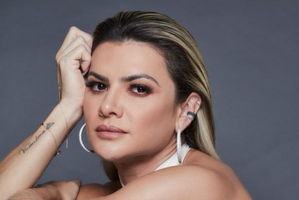 A apresentadora já voltou para a casa