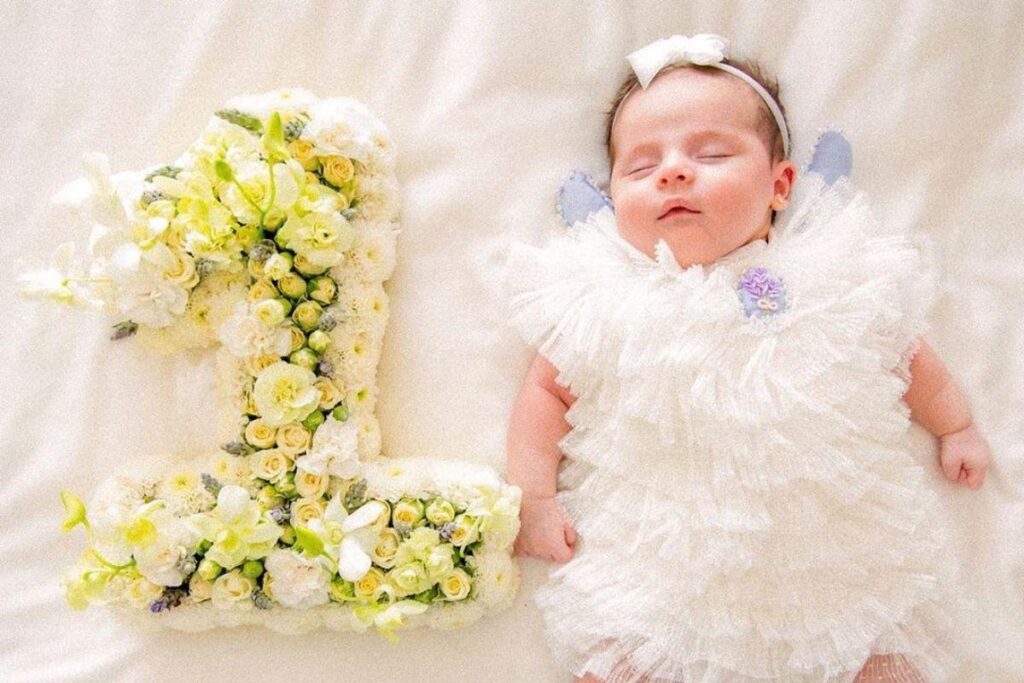 Os mêsversários são muito populares entre os famosos