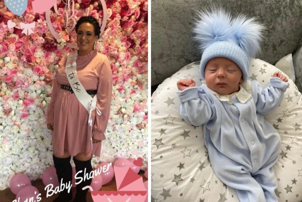 A família ficou surpresa ao descobrir que o bebê era um menino!