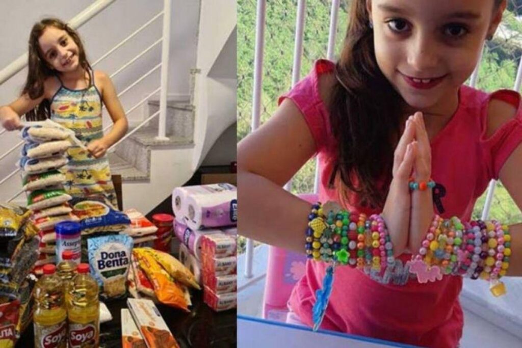 Antes da pandemia ela já realizava os acessórios