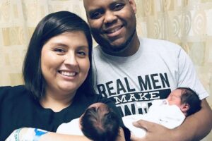 August desenvolveu síndrome de Down durante a gravidez